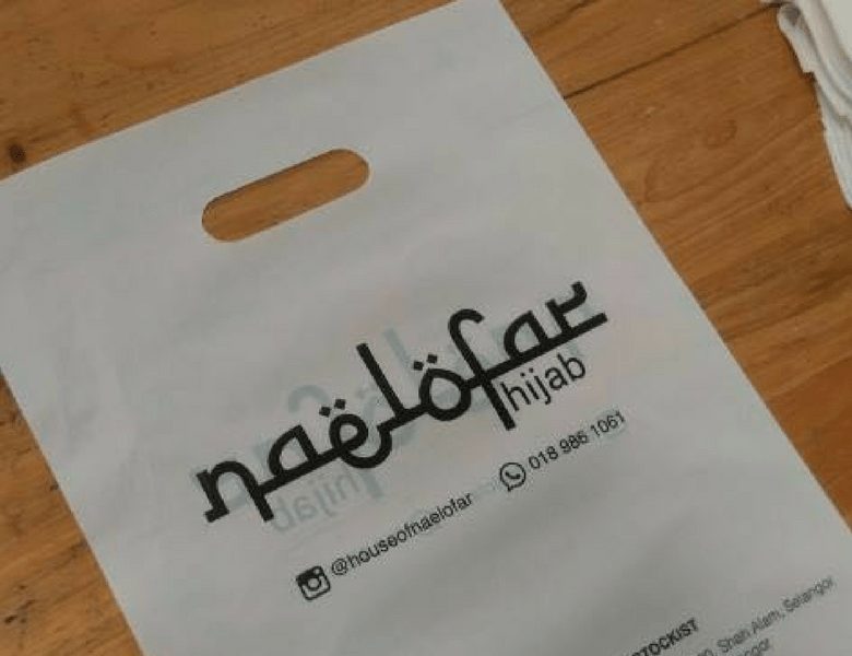 Die Cut Plastic Bag