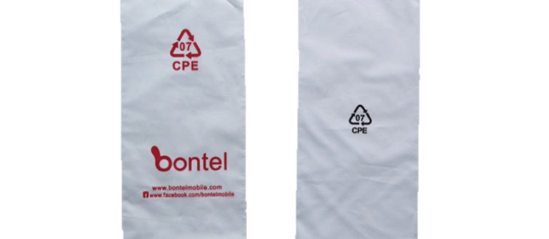 Customized CPE plastic bag