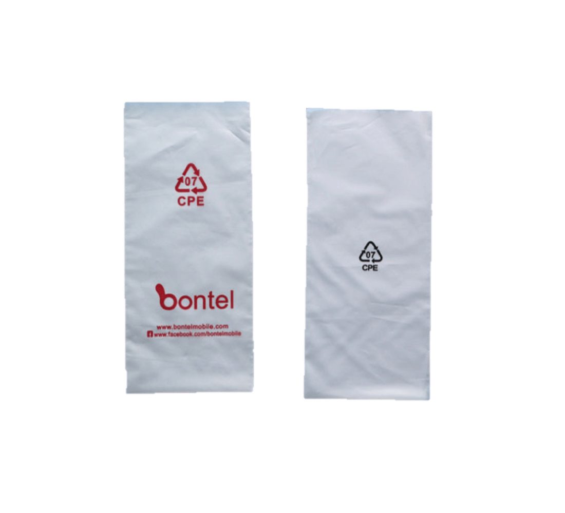 Customized CPE plastic bag