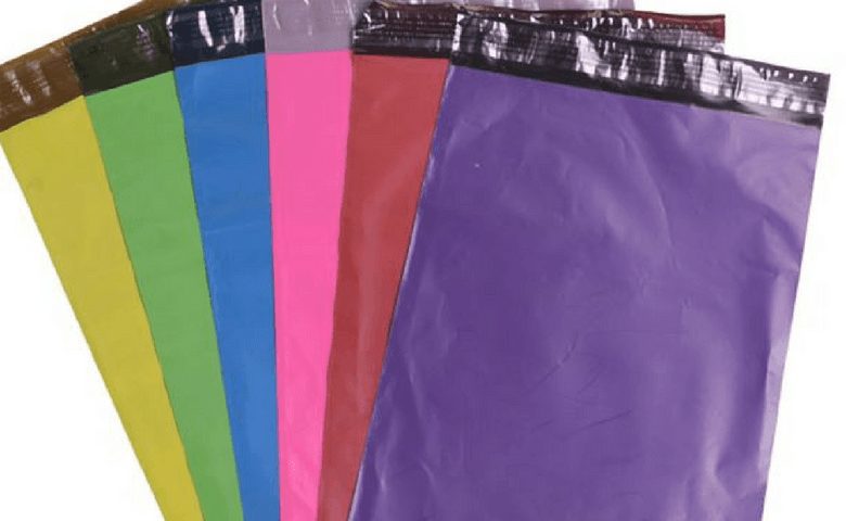 Colored Shipping Bags