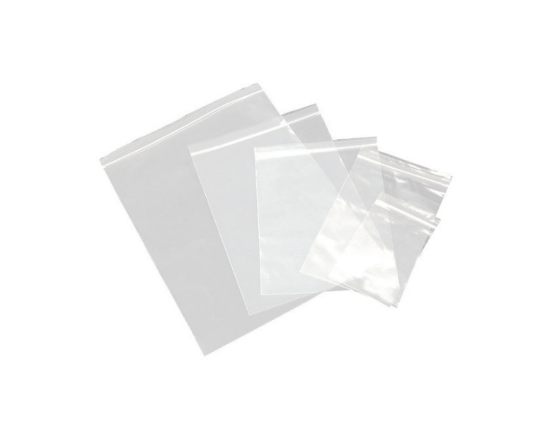 Pharmacy Zip Plastic Bag