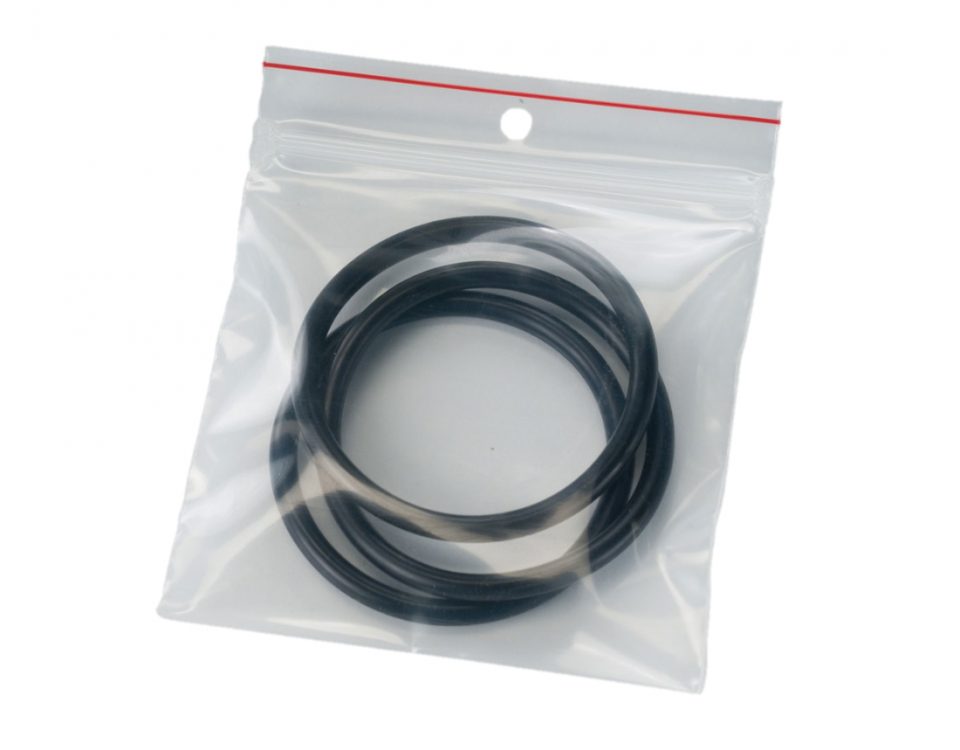 Industrial ziplock bag - hang hole ziplock PE bag