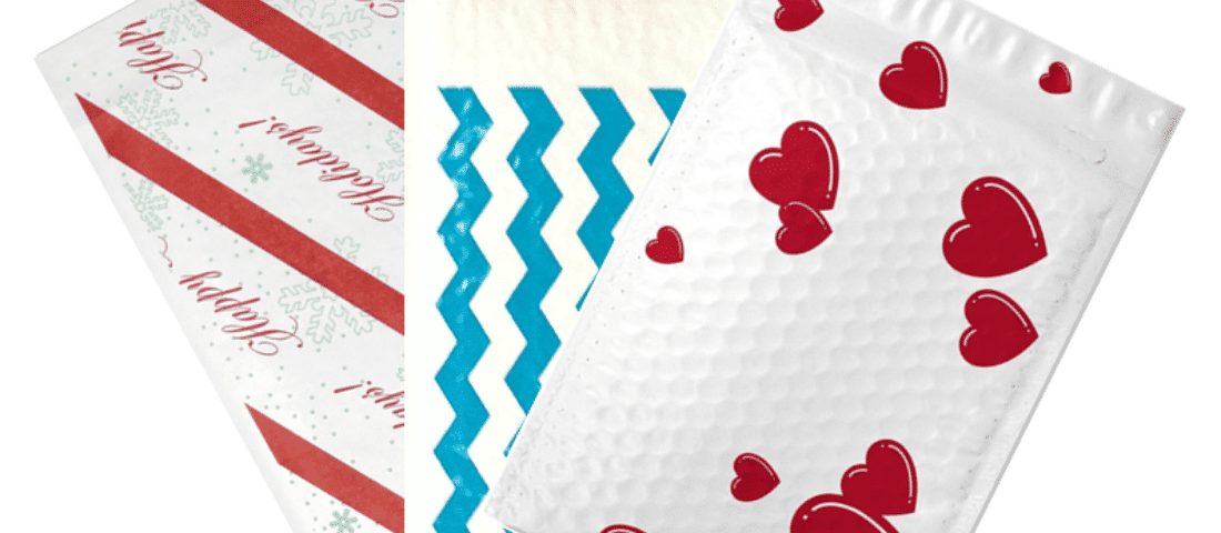 custom printed bubble mailing bag