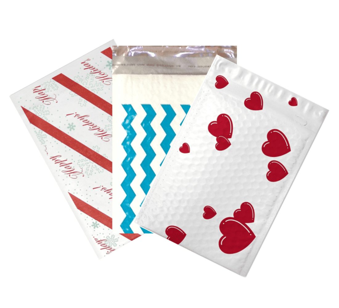 custom printed bubble mailing bag
