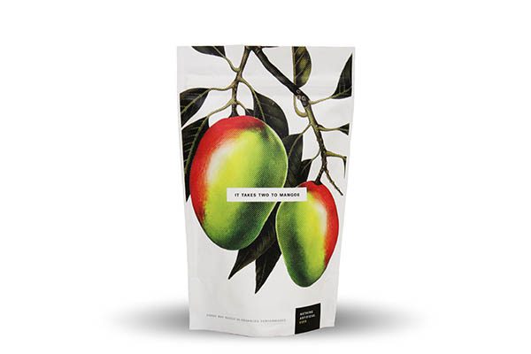 Matte foil retort pouch material for premium packaging applications