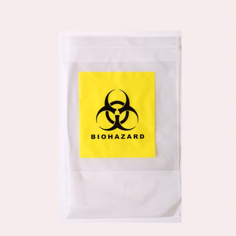 biohazard ziplock bag