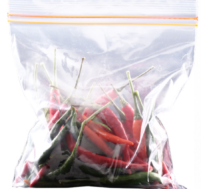 Resealable Double Zip Lock Bag
