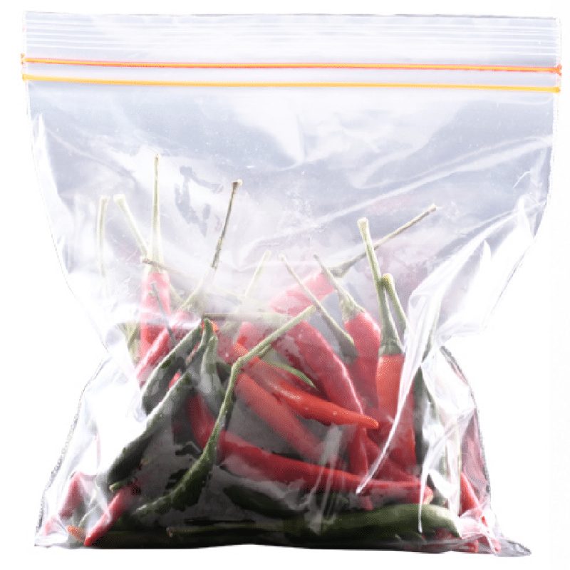 Resealable Double Zip Lock Bag