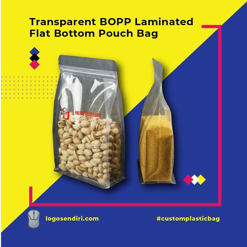 bopp flay bottom bag