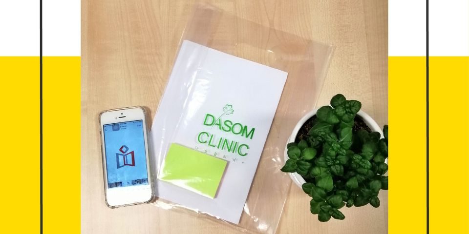 transparent die cut plastic bag
