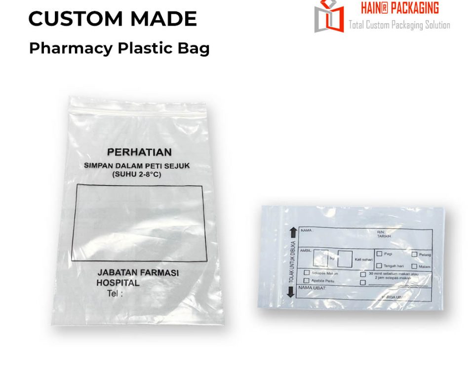 Pharmacy Plastic Bag