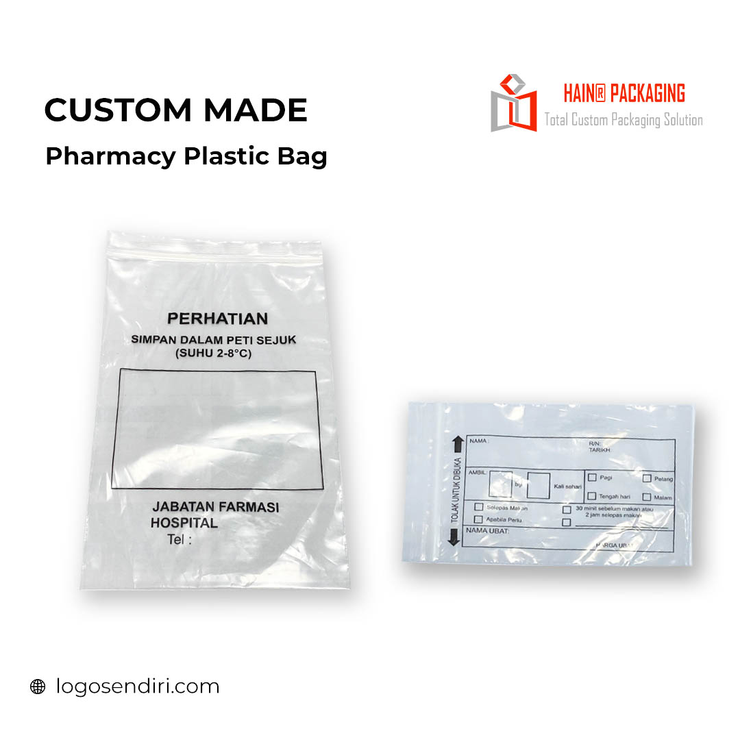 Pharmacy Plastic Bag