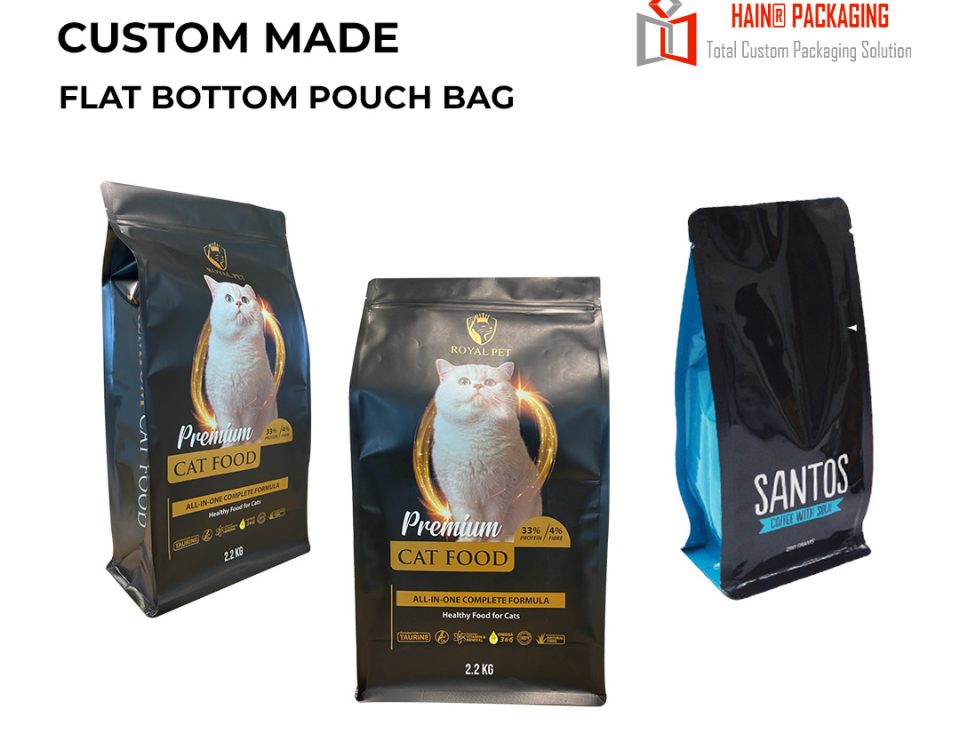 Flat Bottom Pouch Bag