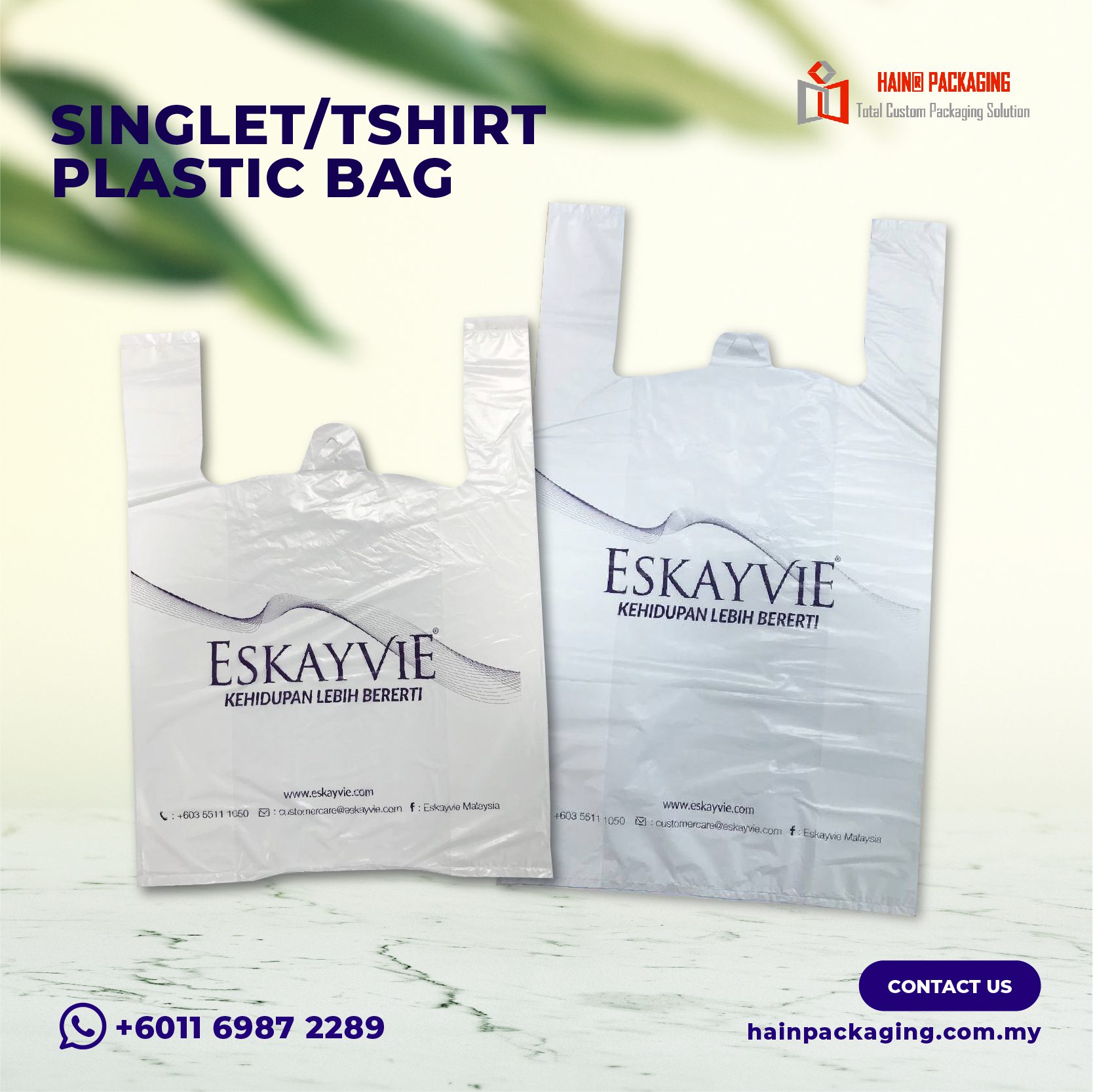singlet plastic bag