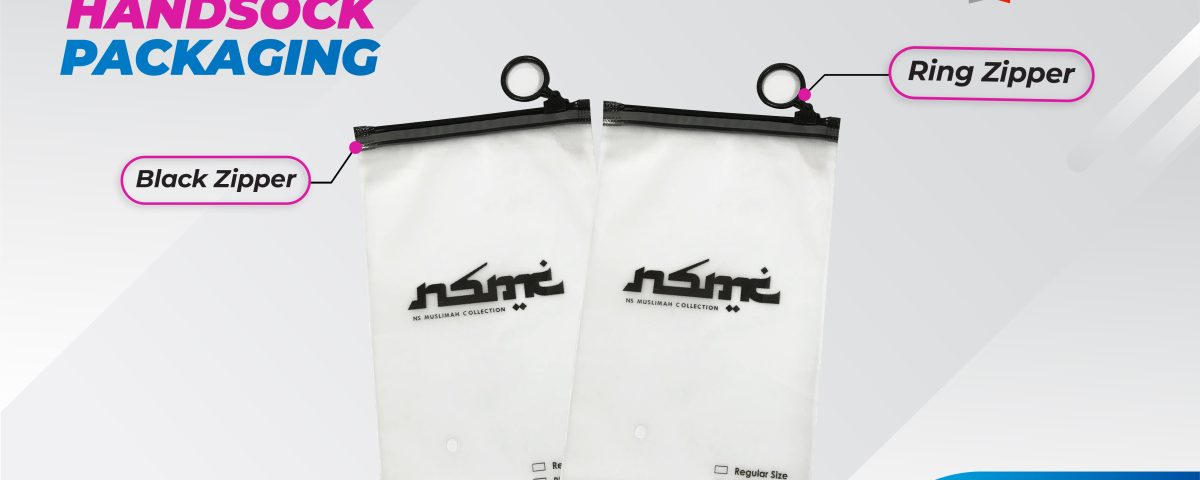 hijab ziplock packaging
