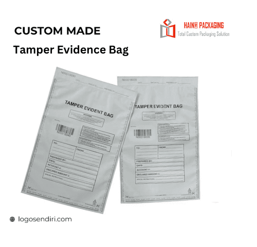 custom made tamper evidence bag