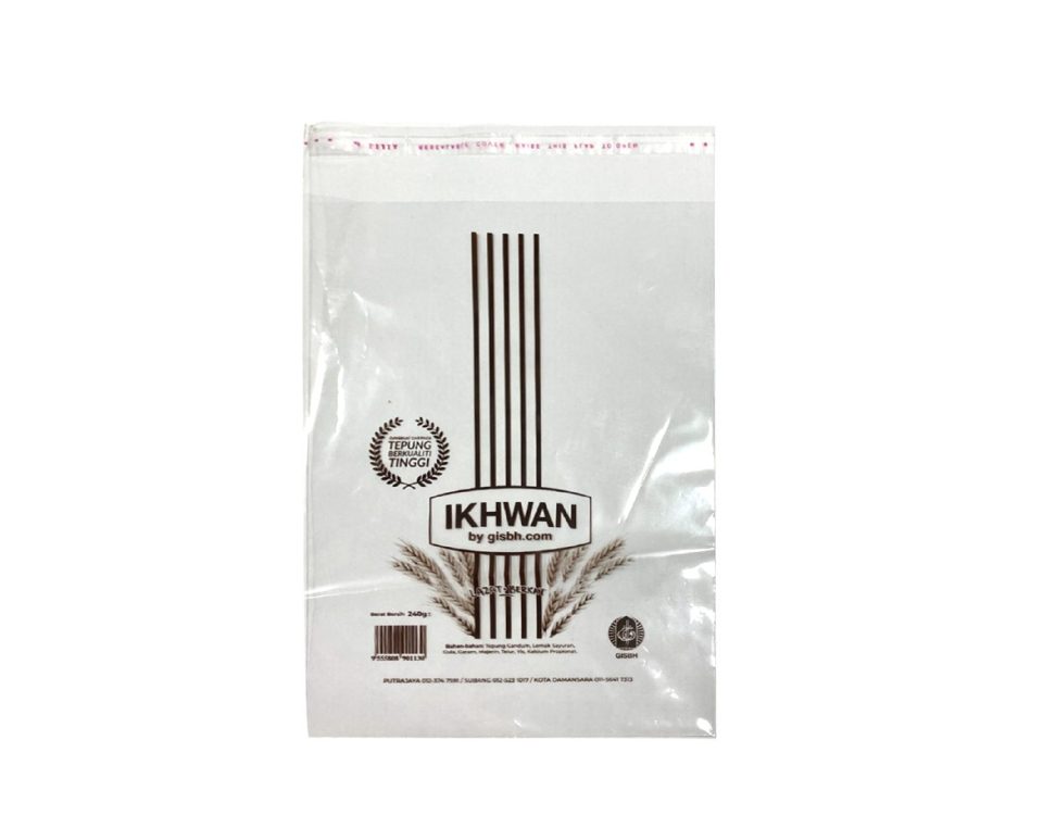 printed opp bread bags