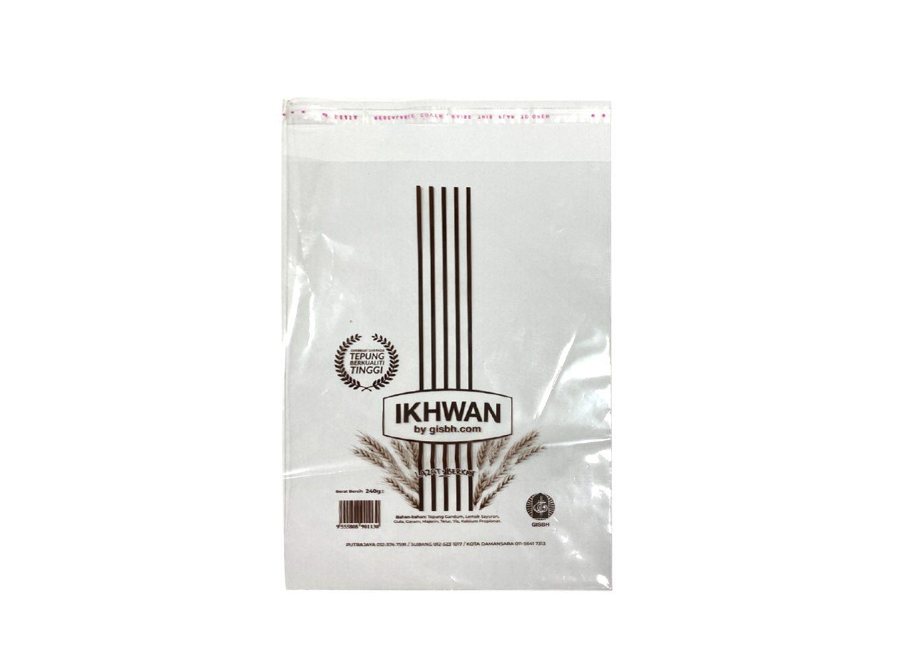 printed opp bread bags