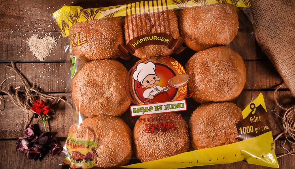 burger bun plastic packaging