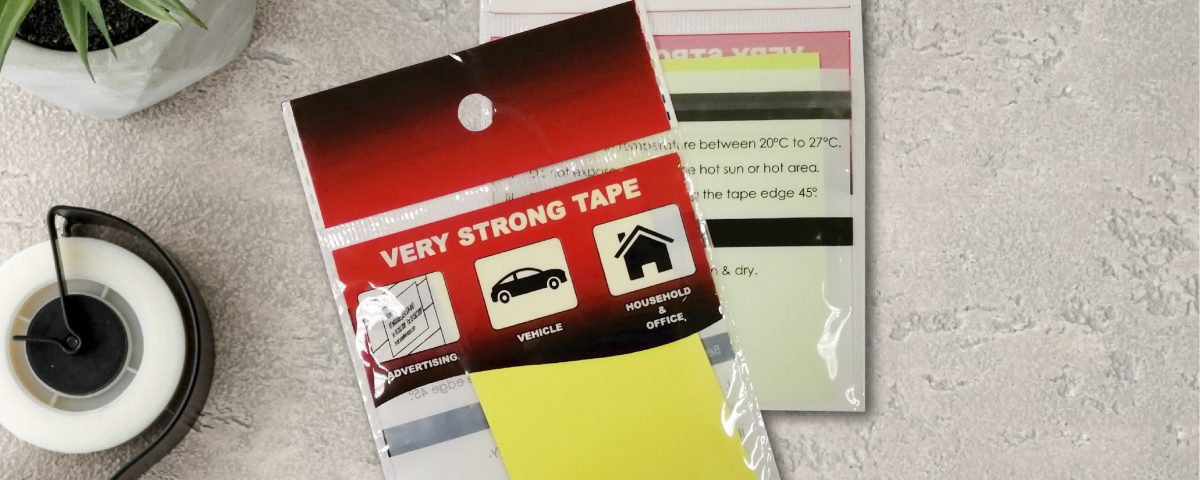 BOPP Self-Adhesive Bag with header