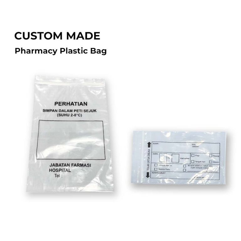 medicine ziplock bags tamper proof pharmaceutical grade
