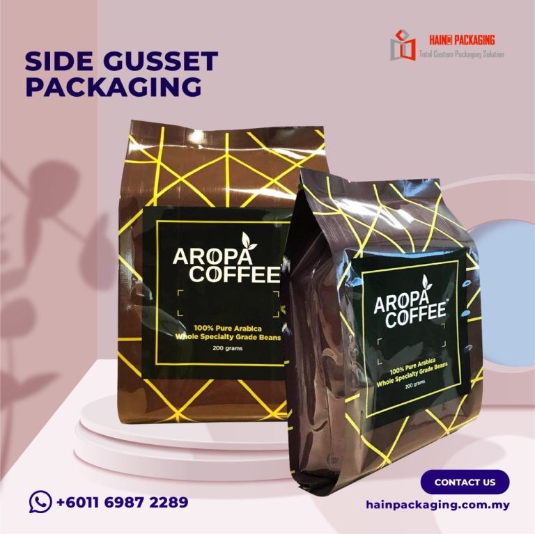 aluminium foil gusset packaging food pharmaceutical