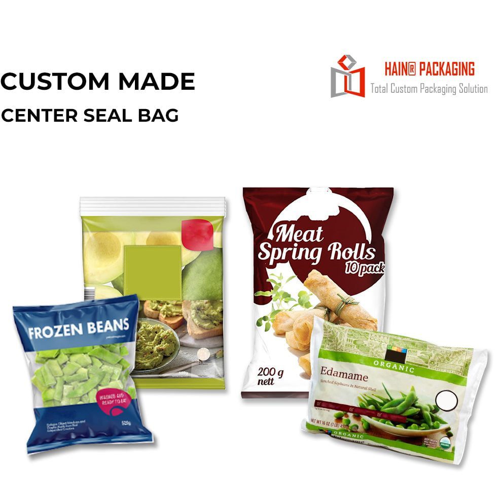 three side seal tea pouch sachet packaging
