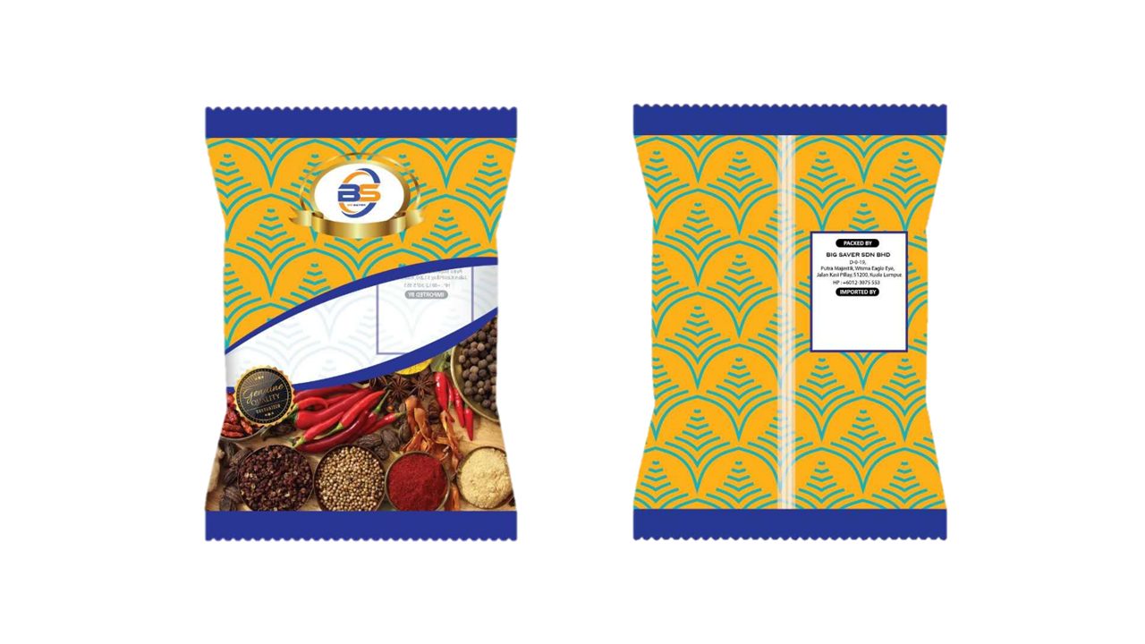 Spice and paste pouches with barrier film structure