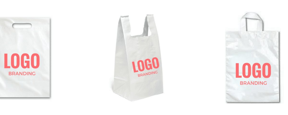 custom printed plastic shopping bags